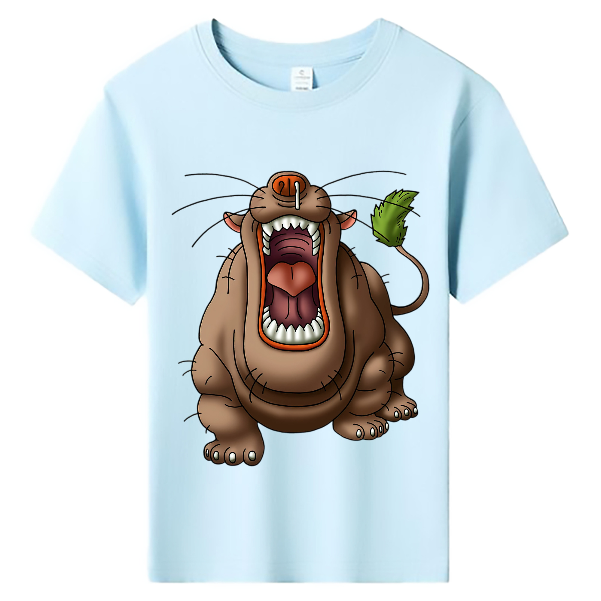 （画像用） ドラゴンクエスト Doragon Kuesuto Dragon Quest 綿100％キッズTシャツ（フロントプリント）